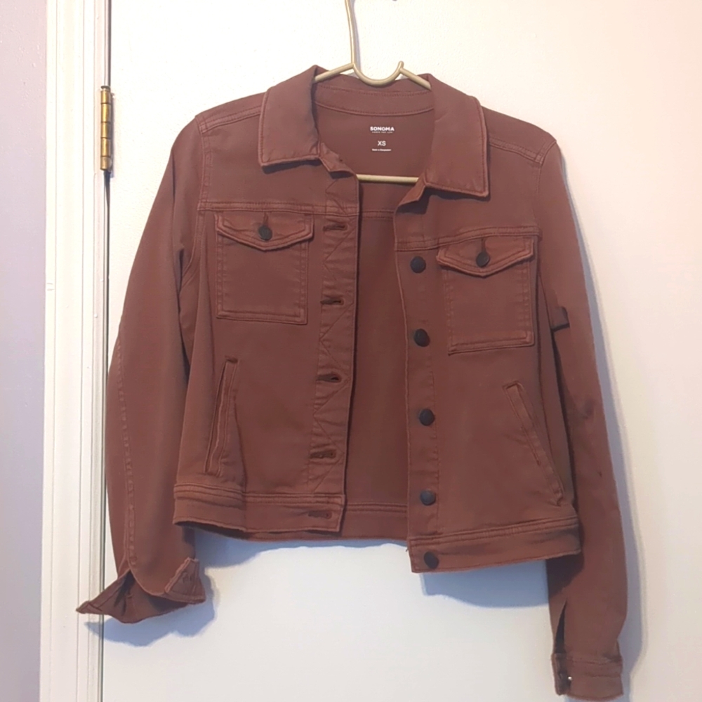 Sonoma Spring Jean Jacket XS